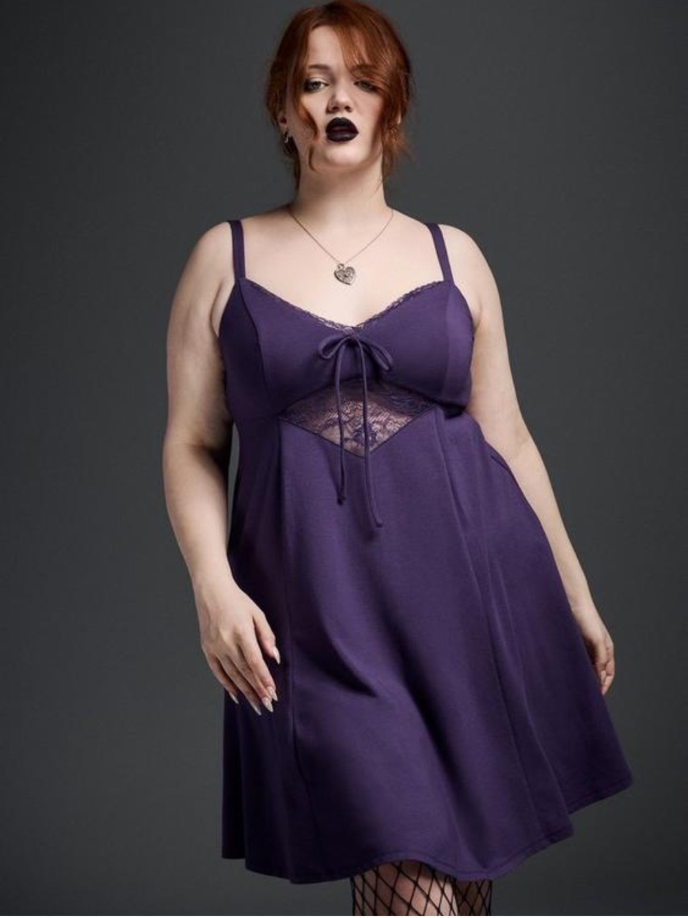 NWT Torrid Nightfall Cut Out Lace Dress - Picture 6 of 7